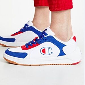 Champion retro sneakers Patriotic red while and blue 4th of July gender neutral